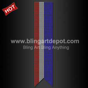 Cheer Rhinestone Transfer Pin Buckle Strips